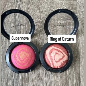 MAC Limited Edition Baked Mineralize Blush Supernova Ring of Saturn Pink Red